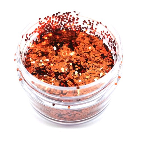 Chunky Glitter Orange (Orange)